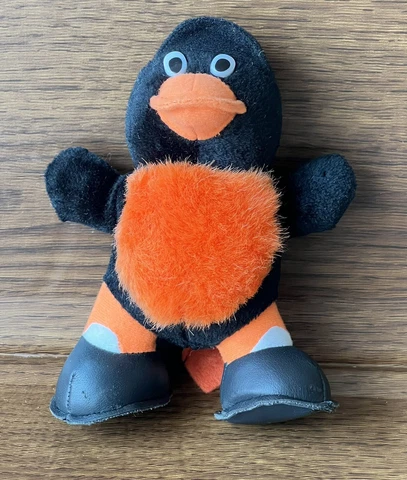 MLB Baltimore Orioles Bird Mascot 6.5” Tall Souvenir Plush Stuffed Animal Cover