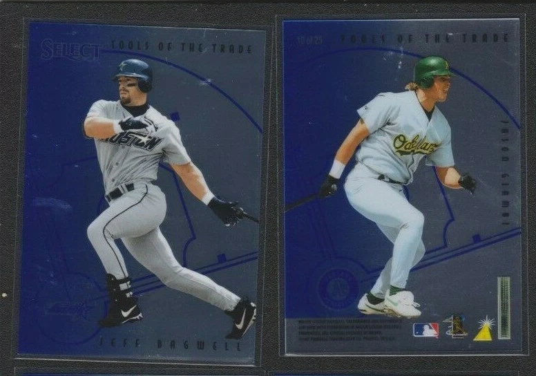 1997 PINNACLE SELECT TOOLS TRADE MIRROR BLUE #10 JEFF BAGWELL HOF RARE SP 1:240 - Изображение 1 из 1