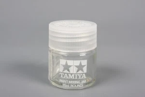 Tamiya 81044 Acrylic Paint Mixing Jar Mini Round Empty Bottle 10ml Craft Tools - Picture 1 of 1