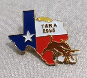 Cappello Texas State Rifle Association 2005 spilla bavero souvenir bandiera del Texas TSRA - Foto 1 di 3