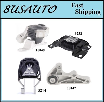 4 piezas montaje de motor y transmisión compatible con Volvo S40 2004 2,4 L - transmisión automática. Foto 1 de 4