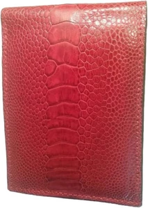 Portafoglio in vero Stinco di Struzzo - Foto 1 di 5