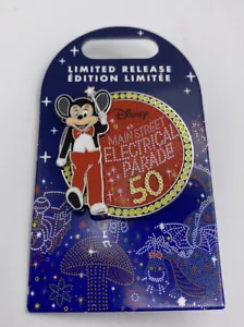 Mickey Mouse Main Street Electrical Parade 50th Anniversary Pin Limited Release✅ - Picture 1 of 1