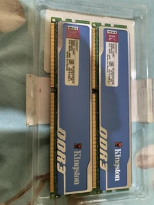 Kingston HyperX Blu 4GB Kit 2x2GB DDR3 1600MHz Gaming Desktop RAM Memory - Picture 1 of 3