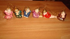 Set 6 chinesische Mini Engel Figuren Sammlerstücke   - Bild 1 von 2