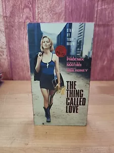 The Thing Called Love (VHS, 1993) River Phoenix, Samantha Mathis, Sandra Bullock - Picture 1 of 3