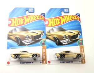 Hot Wheels '70 Chevy Camaro RS Gold #53 53/250 - 2025 HW:'70 VS '90S-2pcs - Picture 1 of 2