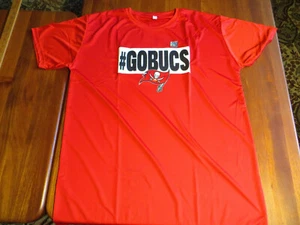 Shirt Bucs XL Game Giveaway Red Never worn friend who attend got this for me KS - Picture 1 of 9