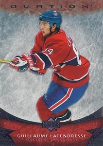 #172 Guillaume Latendresse - Montreal Canadiens - 2006-07 Upper Deck Ovation Hoc