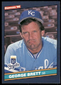 1986 Leaf #42 George Brett - Picture 1 of 2