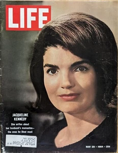 LIFE Magazine, vintage.  May 29 1964, Jacqueline Kennedy - Picture 1 of 3