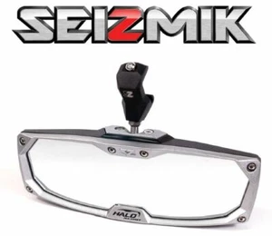Seizmik Halo Cast Rear View Mirror for 2013-2019 Polaris Ranger 900 XP / Crew - Picture 1 of 5