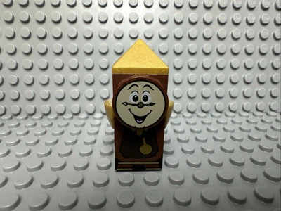  LEGO Disney Princess Cogsworth Minifigure Brick Built Belle's Story Time 10762 - Image 1 of 4