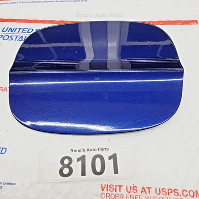 Tapa de llenado de combustible/gas Ford Fusion 13-20 cubierta de puerta impacto profundo azul metálico J4 Foto 1 de 3