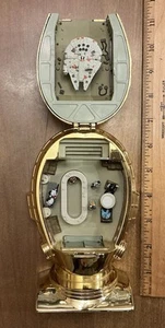 Vintage 1994 Micro Machine Star Wars C3PO Cantina Transforming Head Playset - Foto 1 di 4