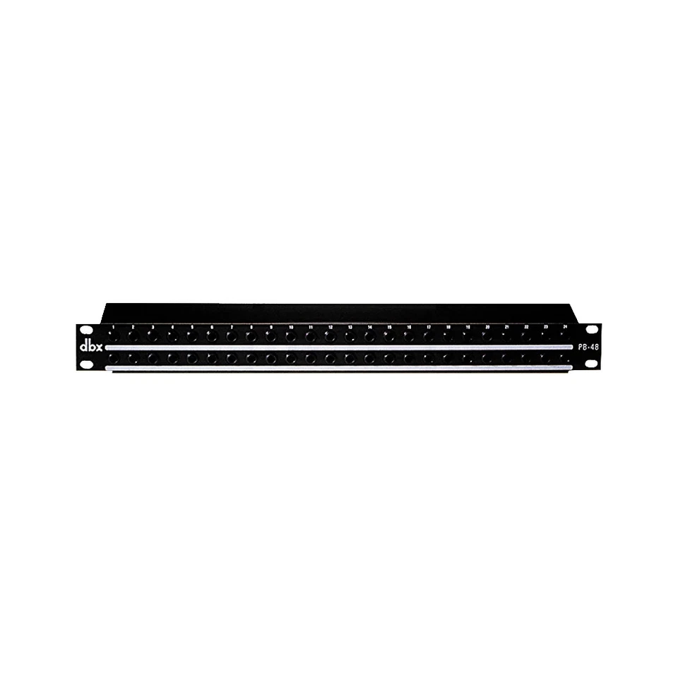 Patchbay dbx PB-48 48 pontos 1/4" - Imagem 1 de 1