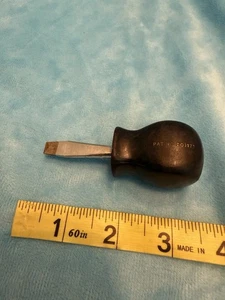 🌟Destornillador de cabeza plana ranurado mango negro rechoncho SSD1 EE. UU.🇺🇸 - Imagen 1 de 8