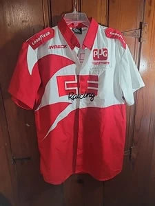 Teo Fabi Indy 500 Crew shirt Vintage Forsythe Indeck Rare. - Picture 1 of 13