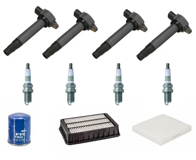 Ignition Coils Spark Plugs Filters Tune Up Fits 09-13 Mitsubishi Lancer 2.4L - Image 1 of 4