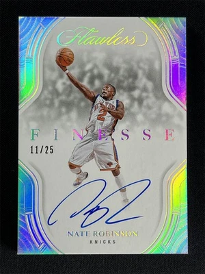 2024-25 Panini Flawless Nate Robinson #FNS-NAT Finesse Signatures Auto /25 - Image 1 of 2