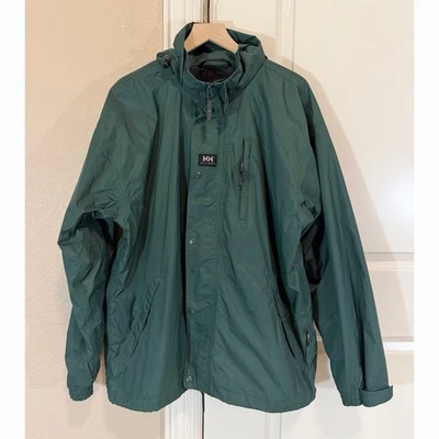 Chaqueta con capucha Helly Hansen impermeable empacable grande para hombre Foto 1 de 4