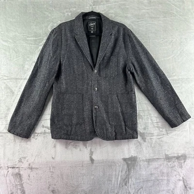 Grayers Clothiers Sport Coat Men’s L Black & Gray Herringbone Blazer - Image 1 of 4
