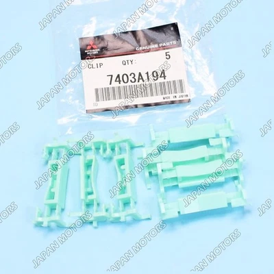 Nuevo kit de clip de moldura de techo por goteo genuino Mitsubishi Lancer 2008-2015 7403A194 - x7 Foto 1 de 4