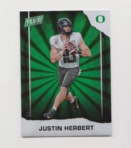 2021 rayons arc-en-ciel Panini fête des pères JUSTIN HERBERT #19/99 - Photo 1/1