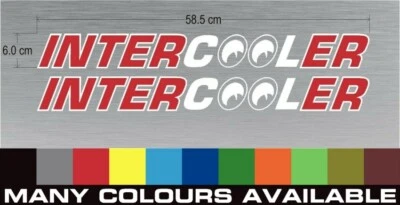 Calcomanías/pegatinas para ventana Intercooler - Scania - Imagen 1 de 2