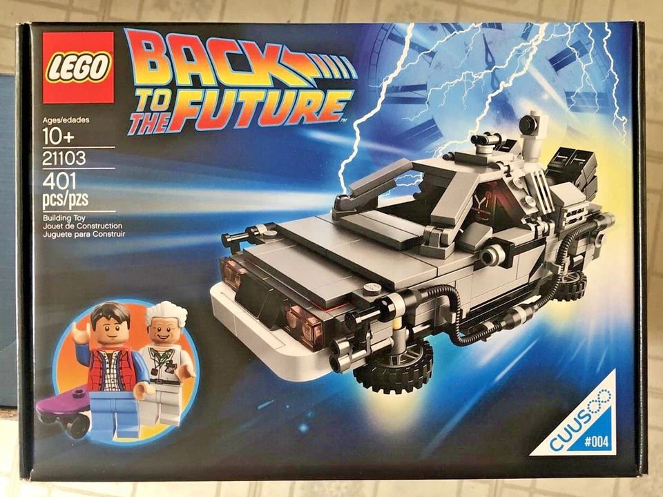 Lego CUUSOO 21103 Back To The Future - Delorean - Hard to Find - Sealed - Image 1 of 4