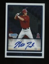 2009 Bowman Chrome Mike Trout RC Rookie Signed On Card AUTO Angels