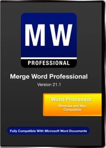 Merge Word Professional (Version 21.1) Microsoft Word Alternative - Picture 1 of 3