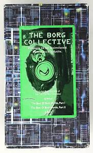 Star Trek: The Next Generation The Borg Collectable VHS, 1996 4-Tape Set Sealed!
