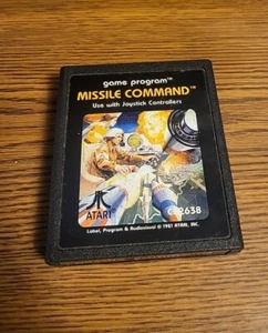 Missile Command Atari 2600, Atari, 1981 Tested - Picture 1 of 4