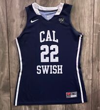 Nike Girls EYBL Cal Swish #22 Game Used  Basketball Jersey AAU Navy Size Medium