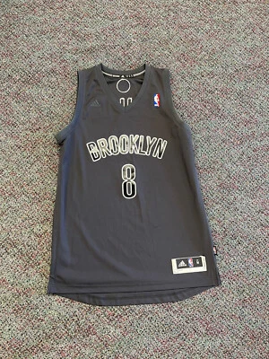 Camiseta Deron Williams Brooklyn Nets Talla Mediana De Colección Auténtica Adidas Foto 1 de 4