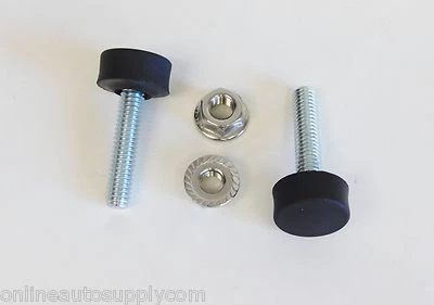 CHEVY  Bel Air / Biscayne / Caprice / Nova / Rubber Hood Bumper Stopper 2 Pc Set - Image 1 of 2