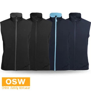 Podium Three Layer Softshell Better Water Repellency Vest Breathable 3WSV - Picture 1 of 18