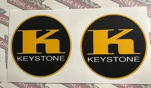 Keystone Vintage Mini bike Decals For 1960's 1970's 2" Set 2 - Picture 1 of 1