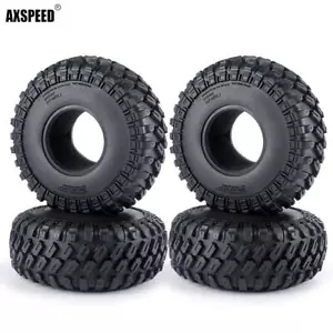 AXSPEED 1.9/2.2" RC Crawler Reifen 123/140mm für CC01 D90 AXIAL SCX10 etc Räder - Bild 1 von 15
