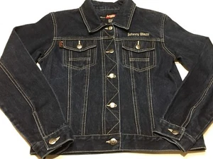 CHAQUETA VAQUERA MUJER JOHNNY BLAZE FLAME TALLA MEDIANA - USADA EN EXCELENTE ESTADO - Imagen 1 de 6