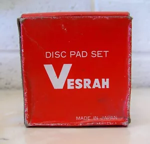 Vesrah Classique Vintage Plaquettes de Frein Moto VD-207 FA34 Yamaha GX Sr XS - Picture 1 of 6