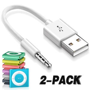 Cable ligero de transferencia de datos de carga y sincronización 2 en 1 para iPod Shuffle 3/4/5Gen - Imagen 1 de 13