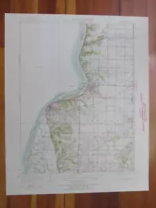 Keokuk Iowa 1954 Original Vintage USGS Topo Map - Picture 1 of 1