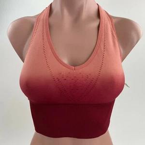 Victoria's Secret PINK Seamless Lightly Lined Bralette Bra  Orange Size L  NWT - Picture 1 of 10