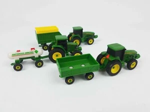 Ertl Collect and Play John Deere tractors and wagons lot - Picture 1 of 1