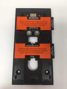 Ring Video Doorbell Wandplatte Halterung erste Generation 1. Gen Hartkabel - Bild 1 von 2