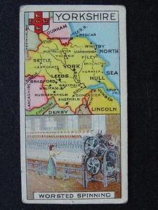 No.17 YORKSHIRE Counties and Their Industries (Numbered) by Players 1915 - Picture 1 of 1