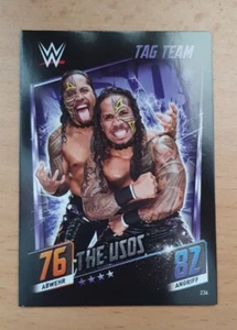 WWE Karte 236 THE USOS 2015 Slam Attax Then Now Forever Wrestling Card Jimmy Jey - Bild 1 von 2