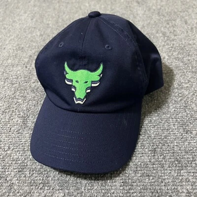 Gorra de béisbol Under Armour Project Rock talla única azul verde FreeFit con tirantes Foto 1 de 4